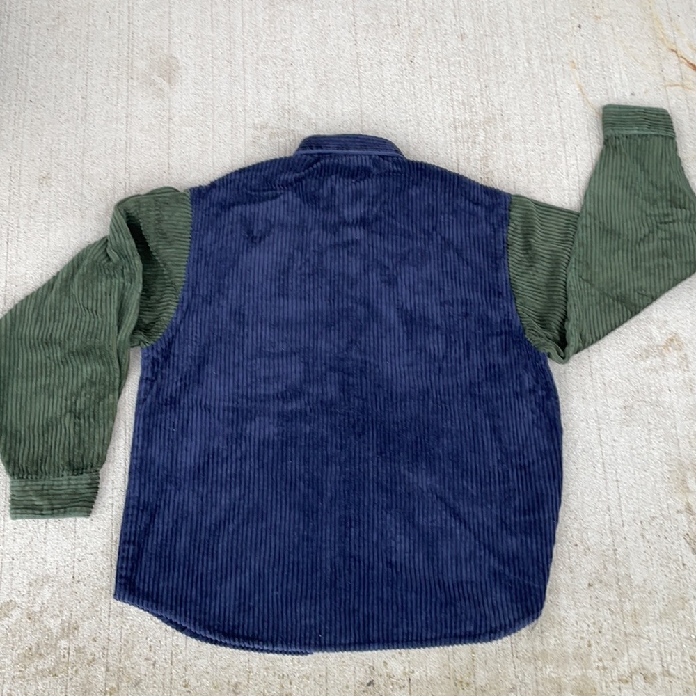 Boys corduroy snap up collared shirt - Picture 2 of 3